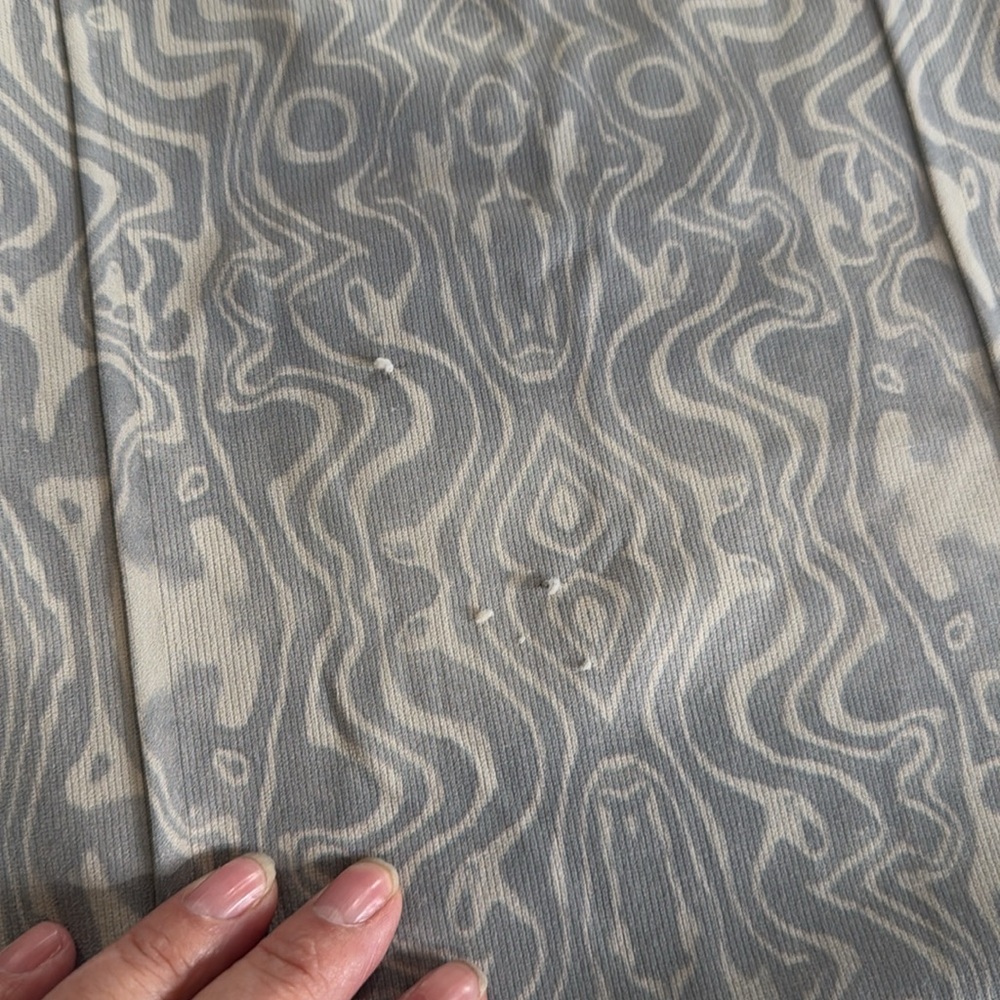 THATCHER Collection Elegant Gray Patterned Dress - Picture 6 of 6